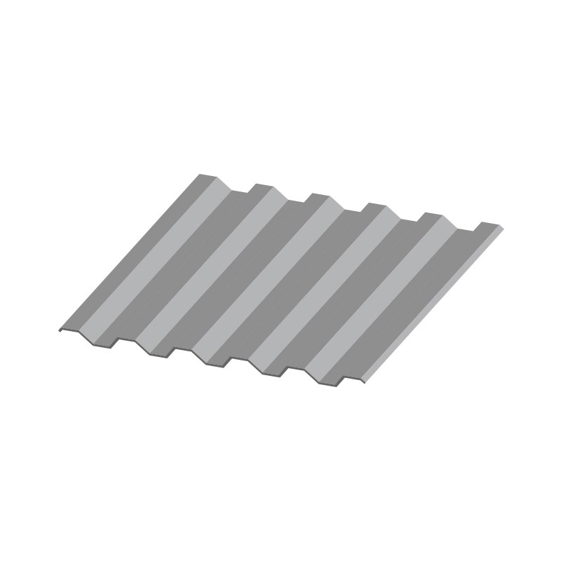 ribbed metal roof and wall panels