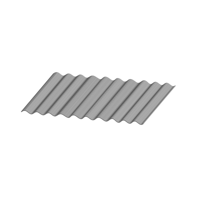 corrugated steel siding